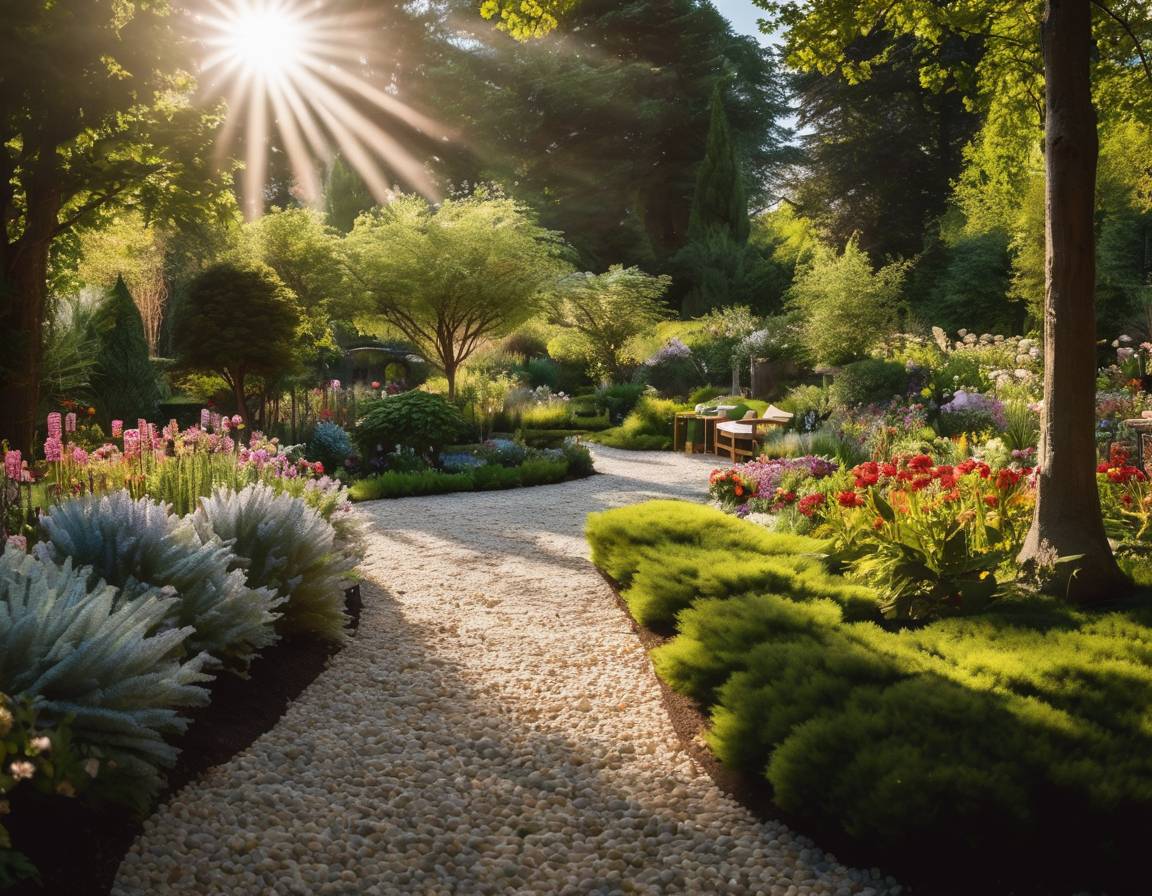 Jak poprawić efektywność cieplną ogrodu dzięki odpowiedniemu doborowi materiałów do ścieżek i rabat?